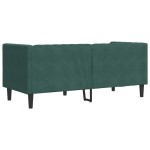 vidaXL Canapea Chesterfield cu pernuțe/2 locuri, verde închis, catifea vidaXL Canapea Chesterfield cu pernuțe/2 locuri, verde închis, catifea