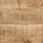 vidaXL Masă consolă, 90x30x75 cm, lemn de mango nefinisat și fier vidaXL Masă consolă, 90x30x75 cm, lemn de mango nefinisat și fier
