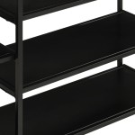 vidaXL Masă consolă, 110x30x75 cm, lemn masiv de mango nefinisat/fier vidaXL Masă consolă, 110x30x75 cm, lemn masiv de mango nefinisat/fier