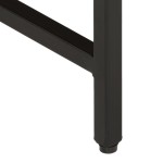 vidaXL Măsuțe de cafea suprapuse, 3 buc., lemn masiv mango brut/fier