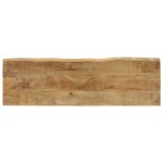 vidaXL Banchetă cu margini naturale 105 cm, lemn masiv de mango vidaXL Banchetă cu margini naturale 105 cm, lemn masiv de mango