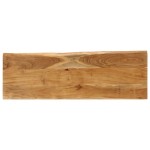 vidaXL Bancă cu margini naturale 105 cm, lemn masiv de acacia vidaXL Bancă cu margini naturale 105 cm, lemn masiv de acacia