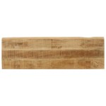 vidaXL Banchetă cu margini naturale 105 cm, lemn masiv de mango vidaXL Banchetă cu margini naturale 105 cm, lemn masiv de mango