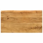 vidaXL Mese suprapuse, 3 buc., margini naturale, lemn masiv de acacia