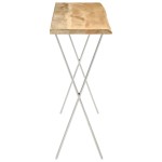 vidaXL Masă consolă, margini naturale, 105x33x76 cm, lemn masiv mango vidaXL Masă consolă, margini naturale, 105x33x76 cm, lemn masiv mango