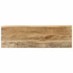 vidaXL Masă consolă, margini naturale, 105x33x76 cm, lemn masiv mango vidaXL Masă consolă, margini naturale, 105x33x76 cm, lemn masiv mango