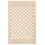 vidaXL Uși de dulap cu zăbrele 2 buc. 39,5x61,5 cm lemn masiv de pin vidaXL Uși de dulap cu zăbrele 2 buc. 39,5x61,5 cm lemn masiv de pin