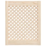 vidaXL Uși de dulap cu zăbrele 2 buc. 49,5x61,5 cm, lemn masiv de pin vidaXL Uși de dulap cu zăbrele 2 buc. 49,5x61,5 cm, lemn masiv de pin