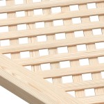 vidaXL Uși de dulap cu zăbrele 2 buc. 59,5x61,5 cm, lemn masiv de pin