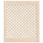 vidaXL Uși de dulap cu zăbrele 2 buc. 59,5x69 cm, lemn masiv de pin vidaXL Uși de dulap cu zăbrele 2 buc. 59,5x69 cm, lemn masiv de pin