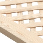 vidaXL Uși de dulap cu zăbrele 2 buc. 39,5x99 cm, lemn masiv de pin