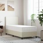 vidaXL Saltea cu arcuri buzunar, fermitate medie, 90x200 cm vidaXL Saltea cu arcuri buzunar, fermitate medie, 90x200 cm