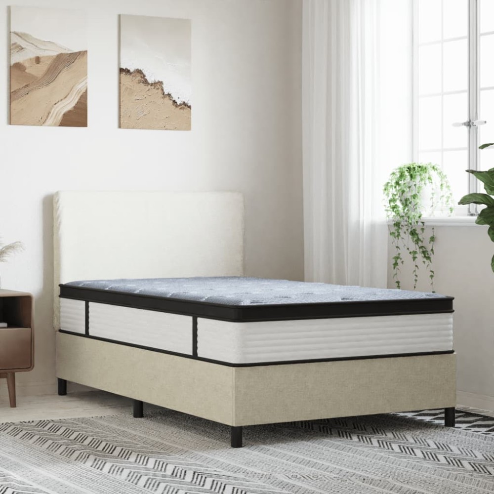 vidaXL Saltea cu arcuri buzunar, fermitate medie, 100x200 cm