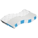 vidaXL Saltea cu arcuri buzunar, fermitate medie plus, 100x200 cm vidaXL Saltea cu arcuri buzunar, fermitate medie plus, 100x200 cm