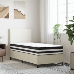 vidaXL Saltea cu arcuri buzunare Single Size, medie, 90x190 cm vidaXL Saltea cu arcuri buzunare Single Size, medie, 90x190 cm