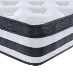 vidaXL Saltea cu arcuri buzunare Single Size, medie, 90x190 cm vidaXL Saltea cu arcuri buzunare Single Size, medie, 90x190 cm