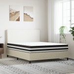 vidaXL Saltea cu arcuri buzunar, fermitate medie, 160x200 cm vidaXL Saltea cu arcuri buzunar, fermitate medie, 160x200 cm
