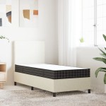 vidaXL Saltea cu arcuri bonnell, fermitate medie, 80x220 cm vidaXL Saltea cu arcuri bonnell, fermitate medie, 80x220 cm