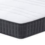 vidaXL Saltea cu arcuri bonnell, fermitate medie, 80x220 cm vidaXL Saltea cu arcuri bonnell, fermitate medie, 80x220 cm