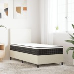 vidaXL Saltea cu arcuri bonnell, fermitate medie, 90x200 cm vidaXL Saltea cu arcuri bonnell, fermitate medie, 90x200 cm