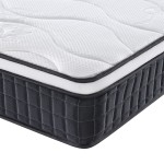 vidaXL Saltea cu arcuri bonnell, fermitate medie, 90x200 cm vidaXL Saltea cu arcuri bonnell, fermitate medie, 90x200 cm