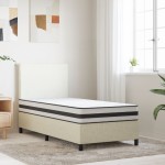 vidaXL Saltea cu arcuri bonnell, fermitate medie, 90x200 cm vidaXL Saltea cu arcuri bonnell, fermitate medie, 90x200 cm