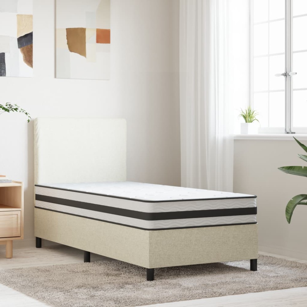 vidaXL Saltea cu arcuri bonnell, fermitate medie, 70x200 cm