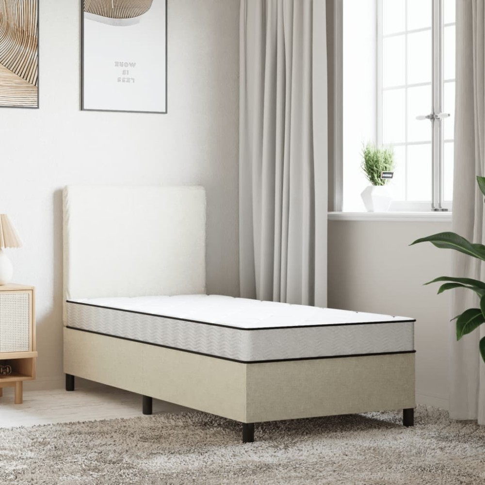 vidaXL Saltea din spumă, fermitate medie moale, 80x200 cm