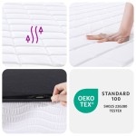vidaXL Saltea din spumă, fermitate medie moale, 80x200 cm vidaXL Saltea din spumă, fermitate medie moale, 80x200 cm