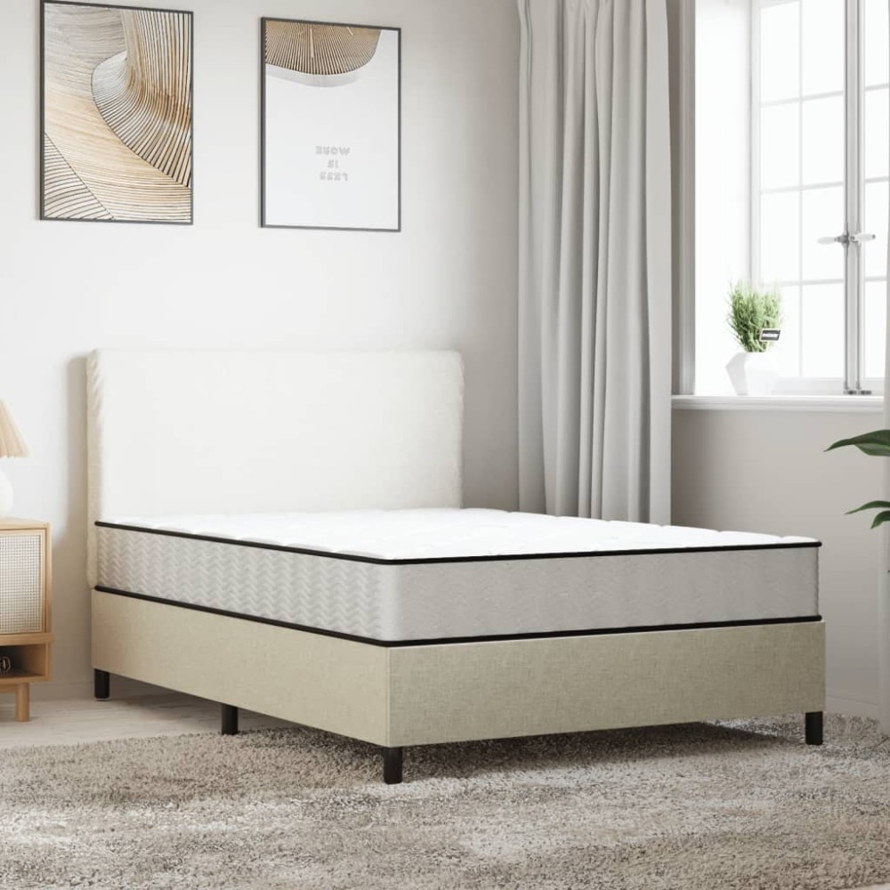 vidaXL Saltea din spumă, fermitate medie moale, 90x200 cm
