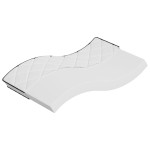 vidaXL Saltea din spumă, fermitate medie moale, 100x200 cm vidaXL Saltea din spumă, fermitate medie moale, 100x200 cm