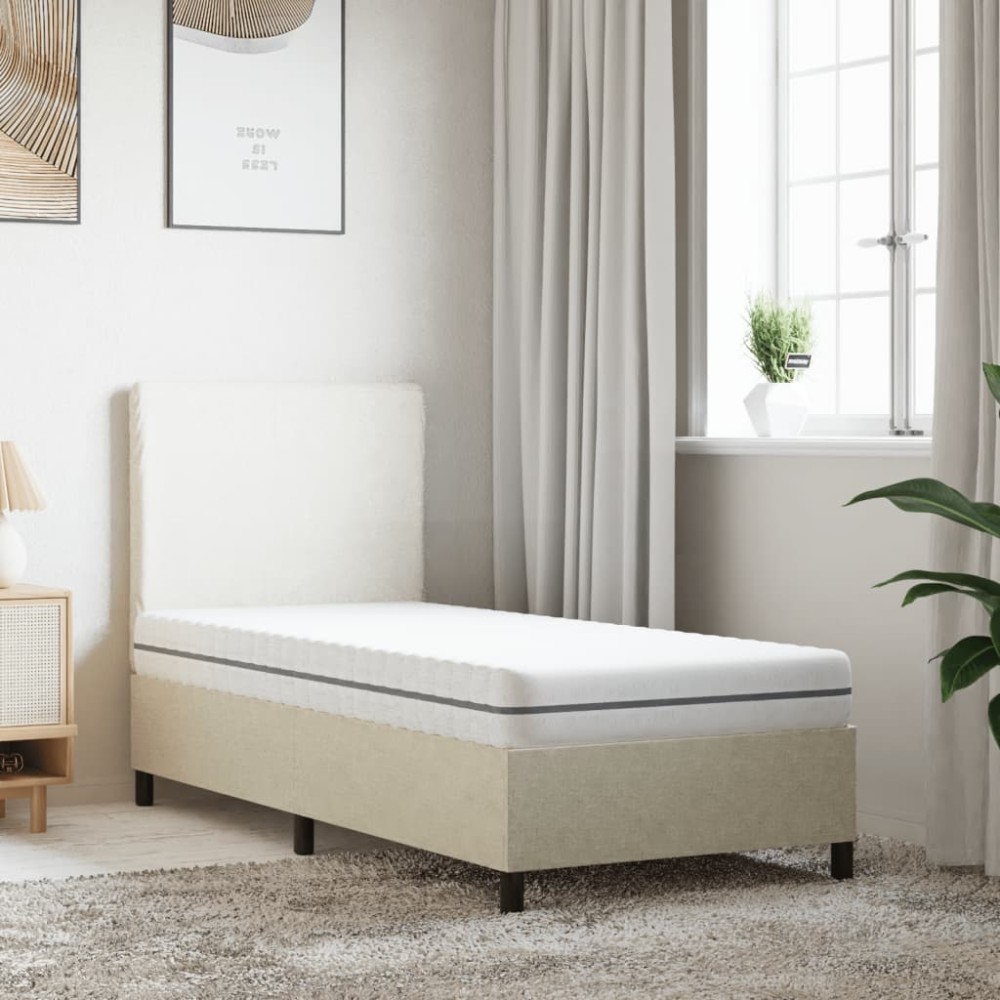 vidaXL Saltea din spumă, fermitate medie moale, 80x200 cm