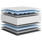 vidaXL Saltea din spumă, fermitate medie moale, 90x200 cm vidaXL Saltea din spumă, fermitate medie moale, 90x200 cm