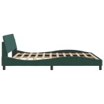 vidaXL Cadru de pat fără saltea, verde închis, 180x200 cm, catifea vidaXL Cadru de pat fără saltea, verde închis, 180x200 cm, catifea