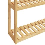 vidaXL Etajeră de baie cu 3 niveluri, de perete, 60x15x54 cm, bambus vidaXL Etajeră de baie cu 3 niveluri, de perete, 60x15x54 cm, bambus