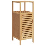 vidaXL Dulap de baie cu raft, 36x33x87 cm, bambus