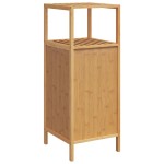 vidaXL Dulap de baie cu raft, 36x33x87 cm, bambus