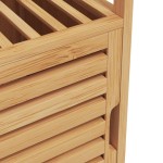vidaXL Dulap de baie cu raft, 36x33x87 cm, bambus
