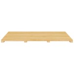 vidaXL Covoraș de baie din bambus, 54x36 cm