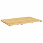 vidaXL Covoraș de baie din bambus, 54x36 cm