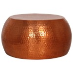 vidaXL Măsuță de cafea, alamă, Ø55x28 cm, aluminiu vidaXL Măsuță de cafea, alamă, Ø55x28 cm, aluminiu