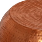 vidaXL Măsuță de cafea, alamă, Ø55x28 cm, aluminiu vidaXL Măsuță de cafea, alamă, Ø55x28 cm, aluminiu