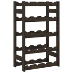 vidaXL Suport sticle de vin, 20 sticle, negru, lemn masiv de pin vidaXL Suport sticle de vin, 20 sticle, negru, lemn masiv de pin