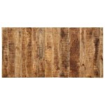 vidaXL Masa de sufragerie 160x80x75 cm lemn masiv Mango brut