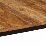 vidaXL Masa de sufragerie 160x80x75 cm lemn masiv Mango brut