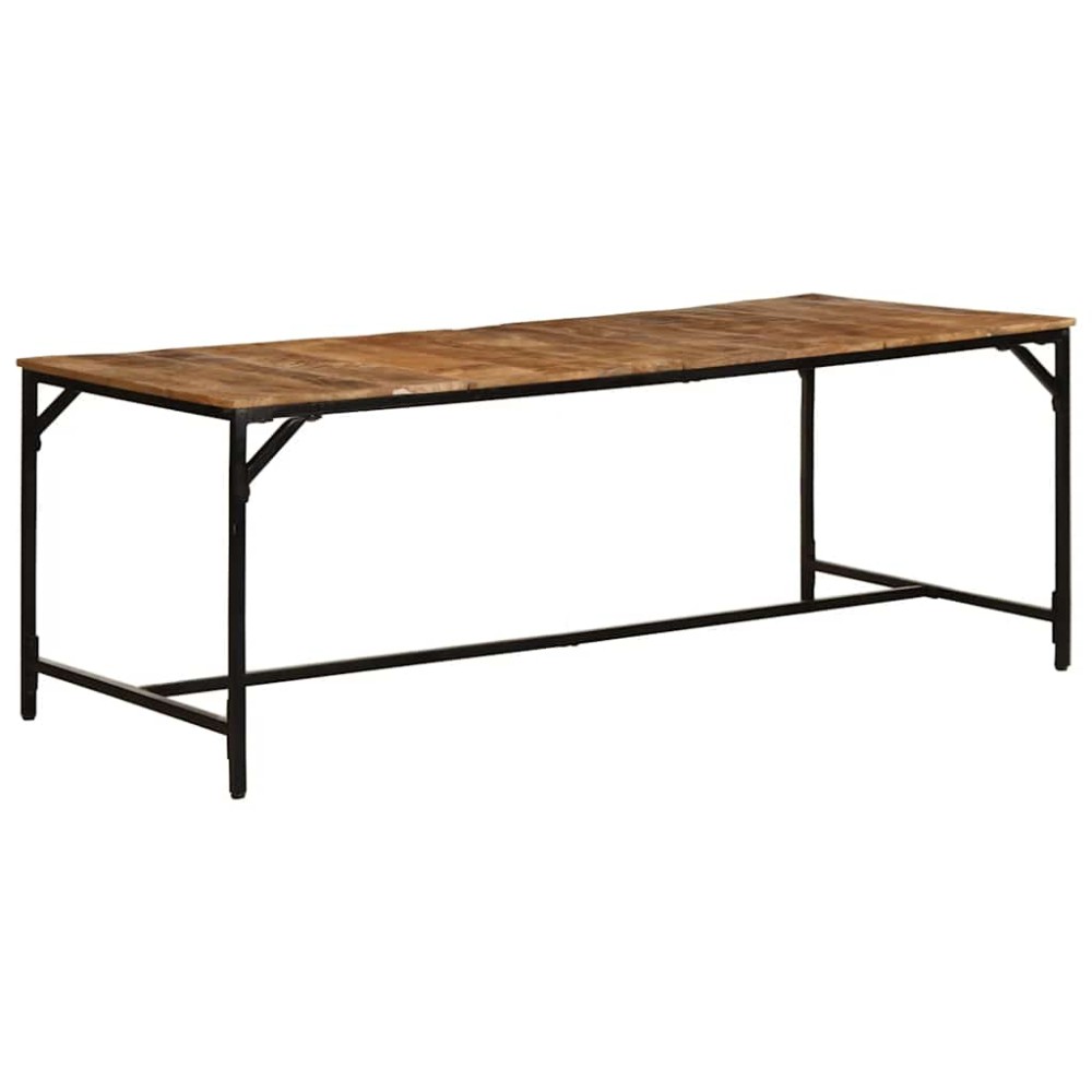 vidaXL Masa de sufragerie 200x100x75 cm lemn masiv de mango brut