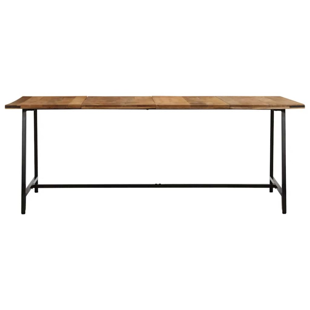vidaXL Masă de bucătărie, 200x100x75 cm, lemn masiv de mango