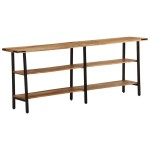 vidaXL Masă consolă, 180x35x70 cm, lemn masiv de mango vidaXL Masă consolă, 180x35x70 cm, lemn masiv de mango