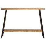 vidaXL Masă consolă, 110x30x75 cm, lemn masiv de mango vidaXL Masă consolă, 110x30x75 cm, lemn masiv de mango