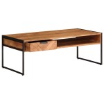 vidaXL Măsuță de cafea, 110x55x40 cm, lemn masiv acacia vidaXL Măsuță de cafea, 110x55x40 cm, lemn masiv acacia